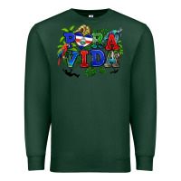 Sports Green pura vida costa rica Premium Sweatshirt - RanaPortraitStore