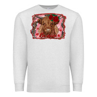 Oatmeal Heather be mine cow Premium Sweatshirt - RanaPortraitStore