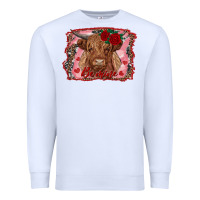 White be mine cow Premium Sweatshirt - RanaPortraitStore