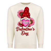 Sandshell happy valentines day gnomes with sunflower Premium Sweatshirt - RanaPortraitStore