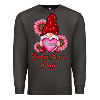 Smoke happy valentines day gnomes with sunflower Premium Sweatshirt - RanaPortraitStore