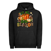 Pigment Black fall and american football tis the season Urban Hoodie - AdoDesignShop
