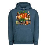 Pigment Midnight Navy fall and american football tis the season Urban Hoodie - AdoDesignShop