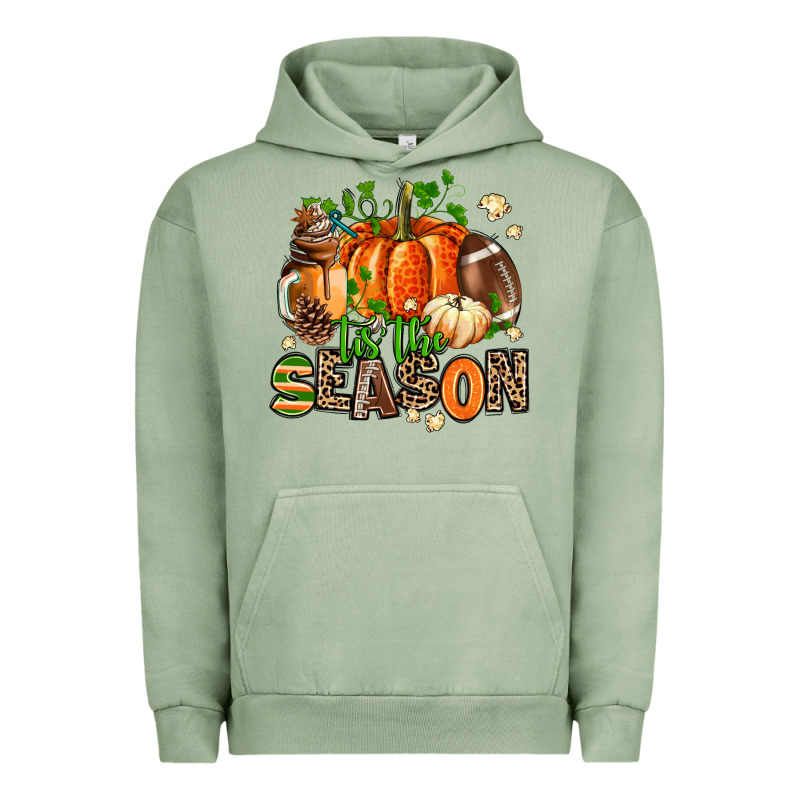 Fall And American Football Tis The Season Urban Hoodie by AdoDesignShop | Teevron