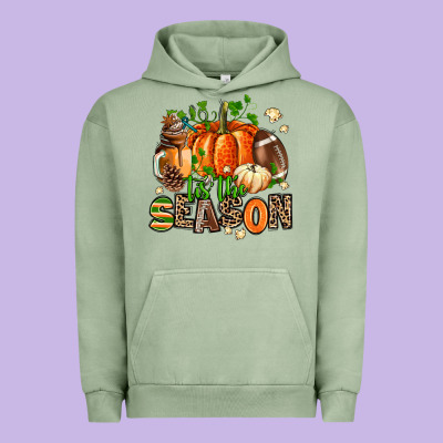 Fall And American Football Tis The Season Urban Hoodie Designed By Adodesignshop
