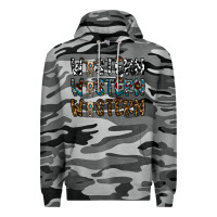 Slate Camo western western western Premium Hoodie - CowhideDigitalArt