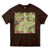 Chocolate Brown The Grinch Seamless Heavy Core Tee - CowhideDigitalArt