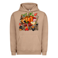 Pigment Burro fall and  hockey  tis the season Urban Hoodie - AdoDesignShop
