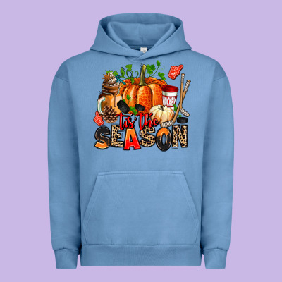 Fall And  Hockey  Tis The Season Urban Hoodie Designed By Adodesignshop