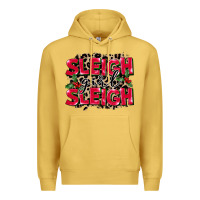 Antique Gold Sleigh Girl Sleigh Premium Hoodie - FaDigitalArtStudio