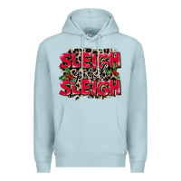 Blue Mist Sleigh Girl Sleigh Premium Hoodie - FaDigitalArtStudio