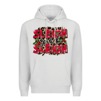 Dove Grey Sleigh Girl Sleigh Premium Hoodie - FaDigitalArtStudio