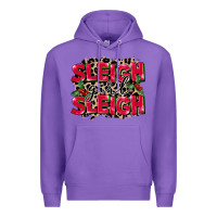 Purple Sleigh Girl Sleigh Premium Hoodie - FaDigitalArtStudio