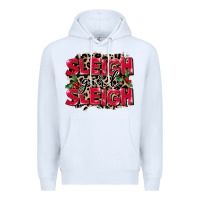White Sleigh Girl Sleigh Premium Hoodie - FaDigitalArtStudio