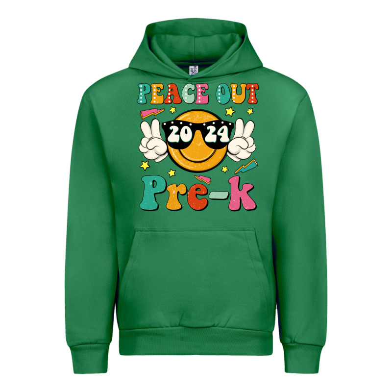 Peace Out 2024 Pre K Urban Hoodie by JahusDesignShop | Teevron