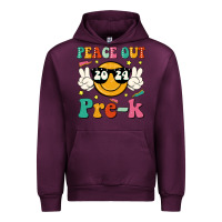 Mauve Wine peace out 2024 pre k Urban Hoodie - JahusDesignShop