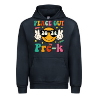 Navy peace out 2024 pre k Urban Hoodie - JahusDesignShop