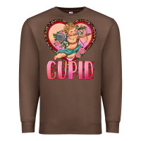 Chestnut cupid heart Premium Sweatshirt - RanaPortraitStore