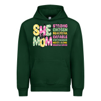 Foreset Green she is mom Urban Hoodie - JahusDesignShop