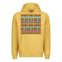 Antique Gold school teacher seamless pattern Premium Hoodie - HRA Design Shop