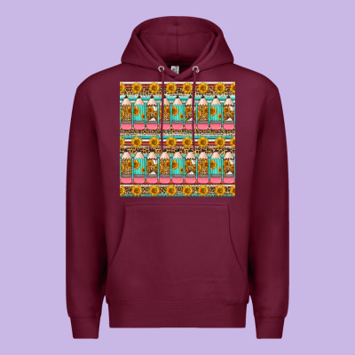 School Teacher Seamless Pattern Premium Hoodie Designed By Hra Design Shop