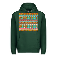 Sports Green school teacher seamless pattern Premium Hoodie - HRA Design Shop