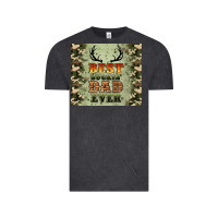 Vintage Black best buckin' dad ever Vintage Tee - Artiststas