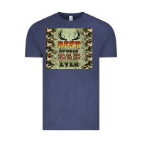 Vintage Denim best buckin' dad ever Vintage Tee - Artiststas