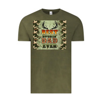 Vintage Olive best buckin' dad ever Vintage Tee - Artiststas
