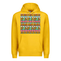 Lemon school teacher seamless pattern Premium Hoodie - HRA Design Shop
