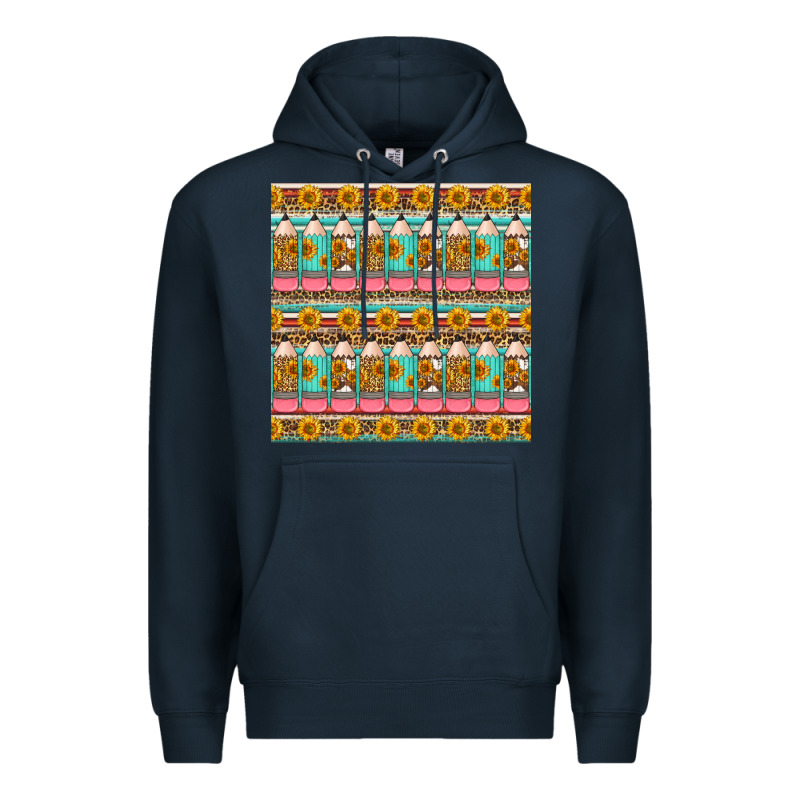 School Teacher Seamless Pattern Premium Hoodie by HRA Design Shop | Teevron