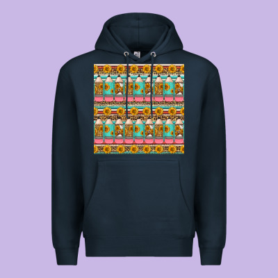 School Teacher Seamless Pattern Premium Hoodie Designed By Hra Design Shop