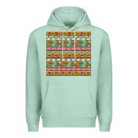 Seafoam school teacher seamless pattern Premium Hoodie - HRA Design Shop