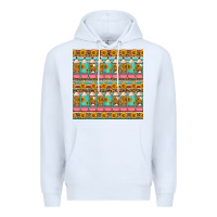 White school teacher seamless pattern Premium Hoodie - HRA Design Shop