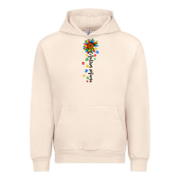 Sandshell autism mama sunflower black Urban Hoodie - JahusDesignShop