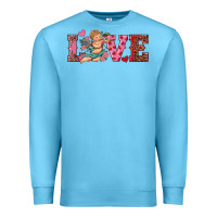 Ocean Blue love cupid Premium Sweatshirt - RanaPortraitStore