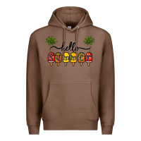 Chestnut 1hello summer Premium Hoodie - CowhideDigitalArt