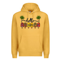 Mustard 1hello summer Premium Hoodie - CowhideDigitalArt