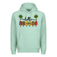 Seafoam 1hello summer Premium Hoodie - CowhideDigitalArt