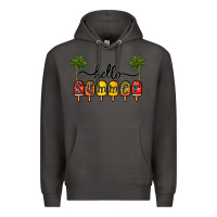 Smoke 1hello summer Premium Hoodie - CowhideDigitalArt