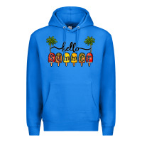 True Royal 1hello summer Premium Hoodie - CowhideDigitalArt