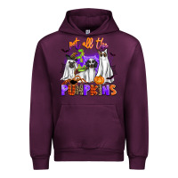 Mauve Wine pet all the pupkins Urban Hoodie - AdoDesignShop