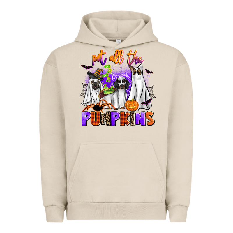 Pet All The Pupkins Urban Hoodie by AdoDesignShop | Teevron