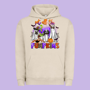 Pet All The Pupkins Urban Hoodie Designed By Adodesignshop