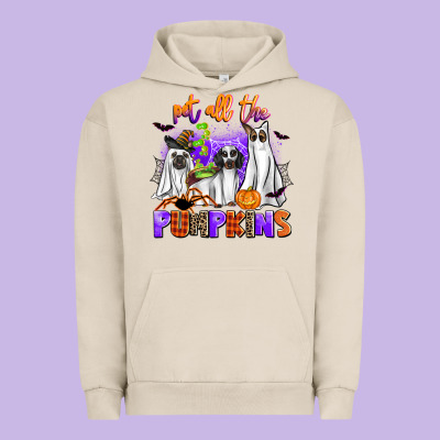 Pet All The Pupkins Urban Hoodie Designed By Adodesignshop