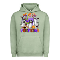 Pigment Oil Green pet all the pupkins Urban Hoodie - AdoDesignShop