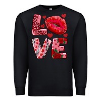 Black love kiss Premium Sweatshirt - RanaPortraitStore