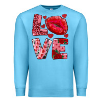 Ocean Blue love kiss Premium Sweatshirt - RanaPortraitStore