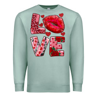 Seafoam love kiss Premium Sweatshirt - RanaPortraitStore