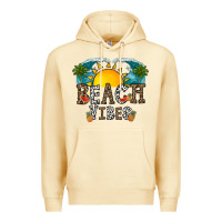 Pina Colada beach vibes Premium Hoodie - CowhideDigitalArt